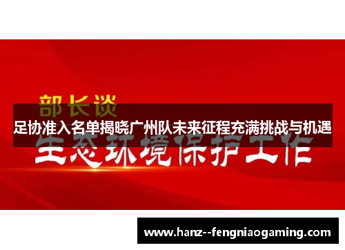 足协准入名单揭晓广州队未来征程充满挑战与机遇